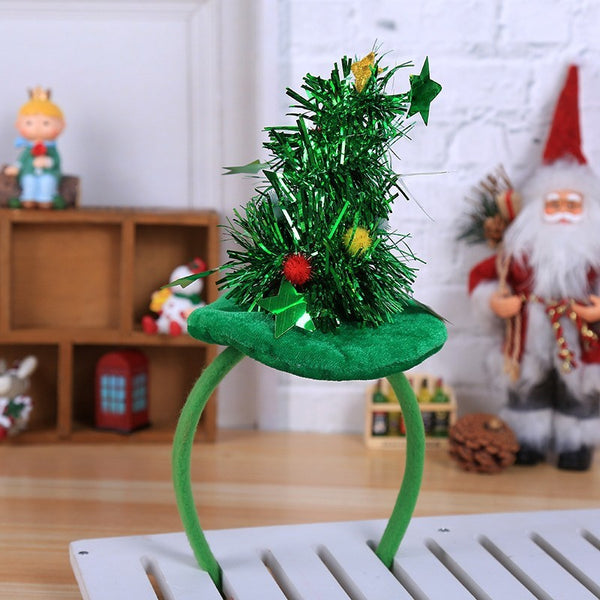 christmas product christmas hair accessories headband christmas hat