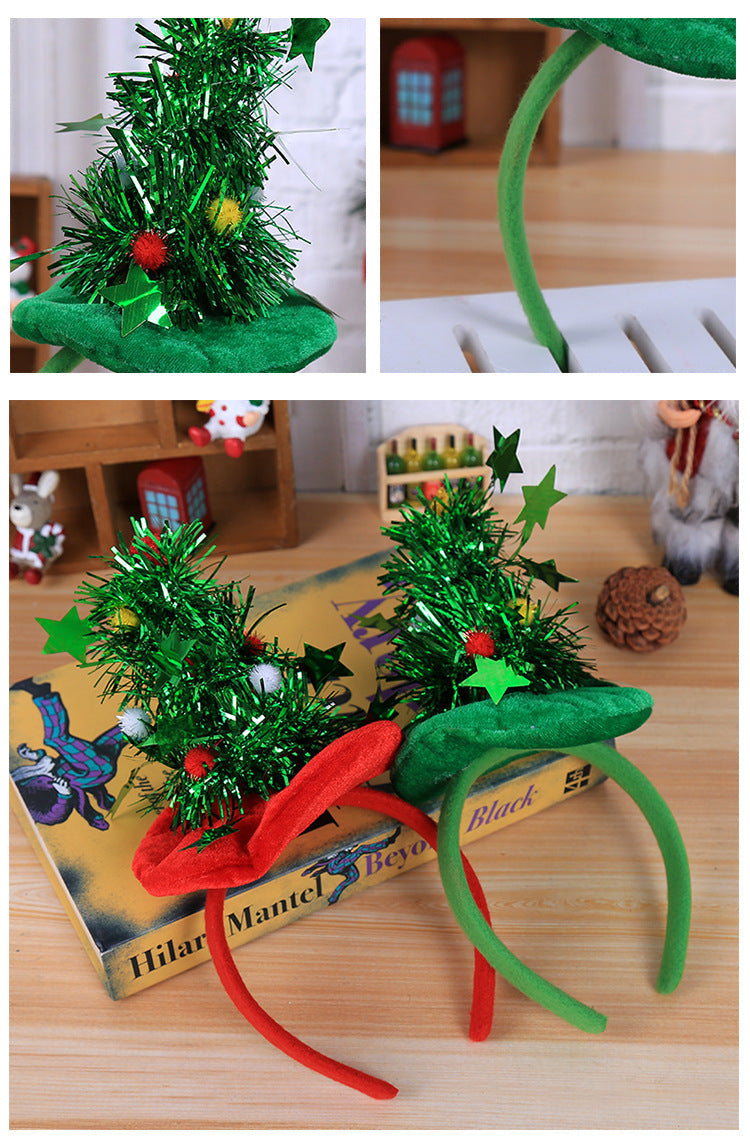 christmas product christmas hair accessories headband christmas hat