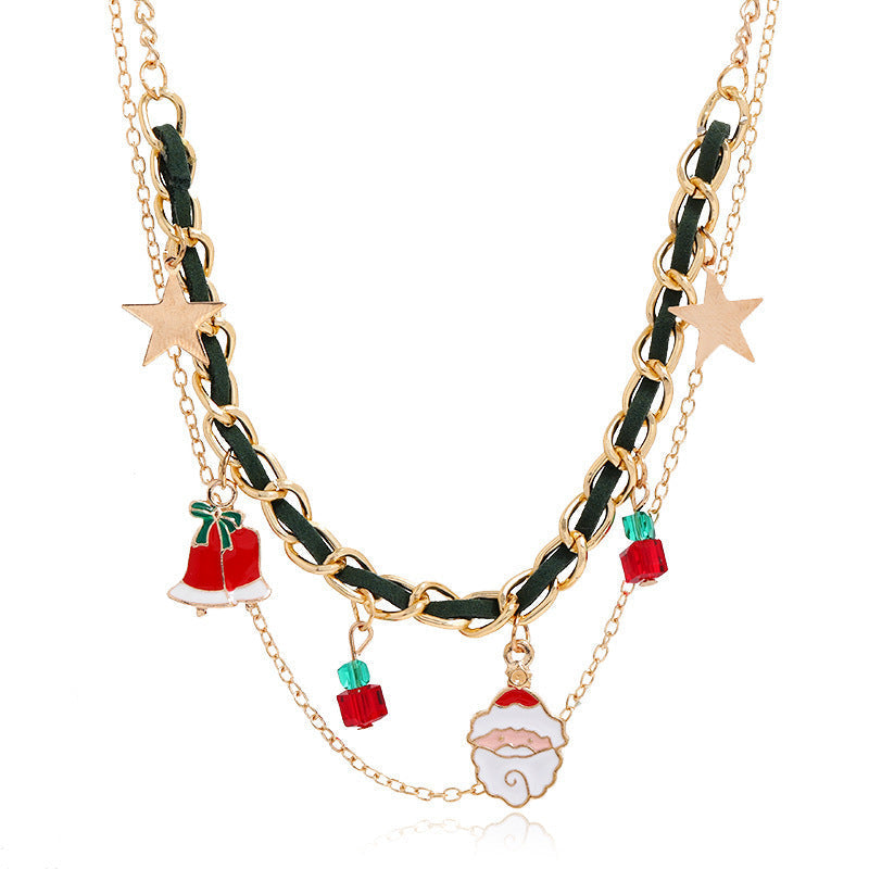 Product Christmas Multi-layer Necklace