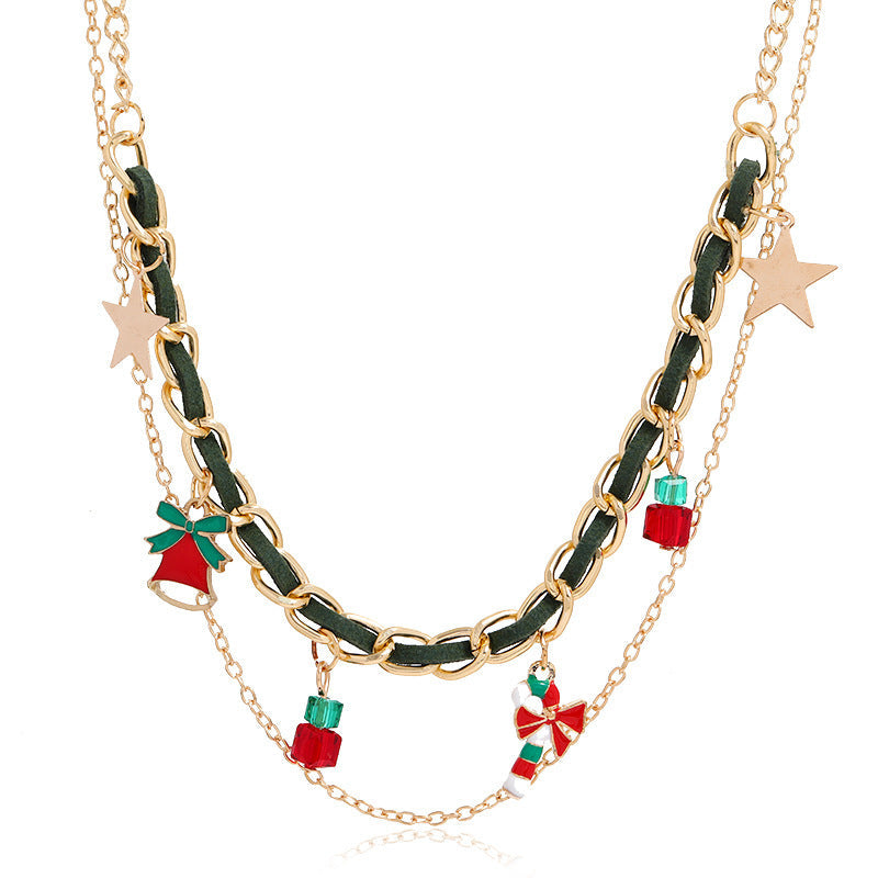 Product Christmas Multi-layer Necklace